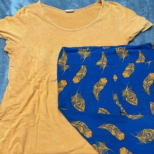 Lularoe Legging and Shirt Set